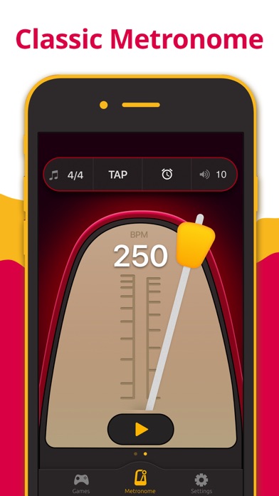 Metronome - Tap Tempo & Rhythm screenshot 2