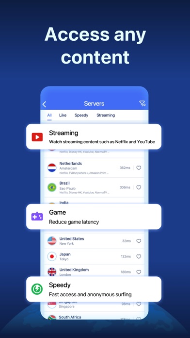 MetroVPN: Fast & Private VPN screenshot 3