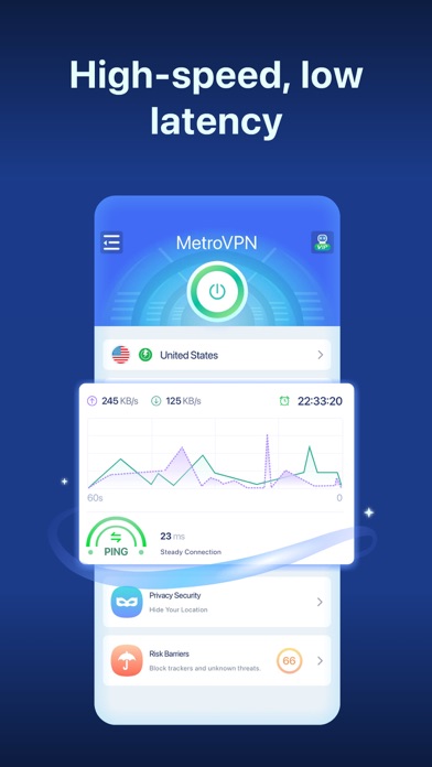 MetroVPN: Fast & Private VPN screenshot 4