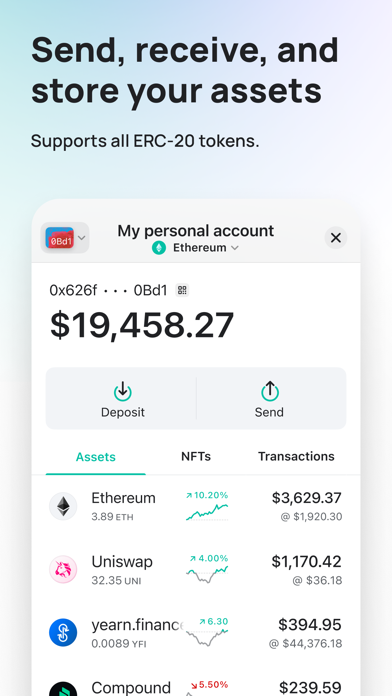 MEW crypto wallet: DeFi Web3 screenshot 3