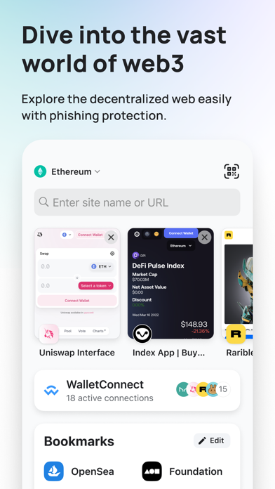 MEW crypto wallet: DeFi Web3 screenshot 2