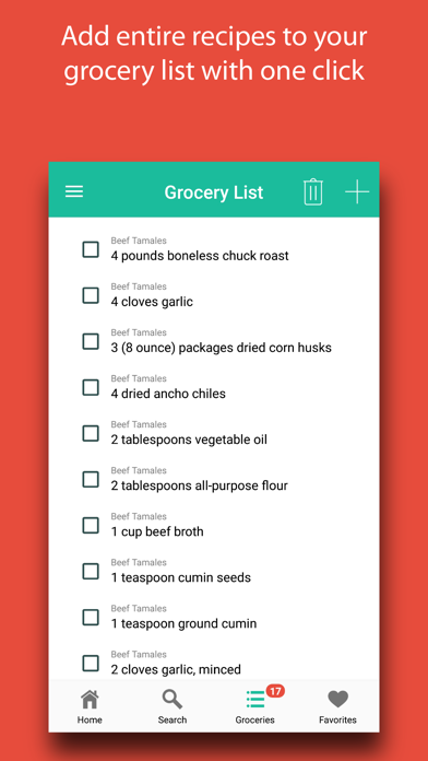 Mexican Recipes & Drinks screenshot 2