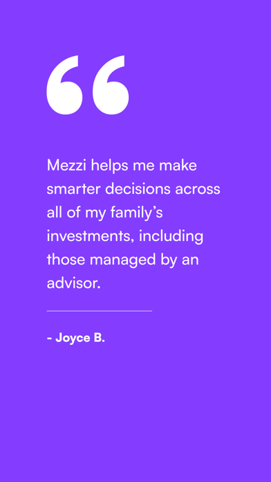 Mezzi Wealth screenshot 1
