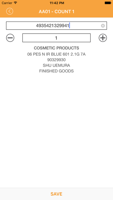 Mezzofy STOCKTAKE screenshot 2