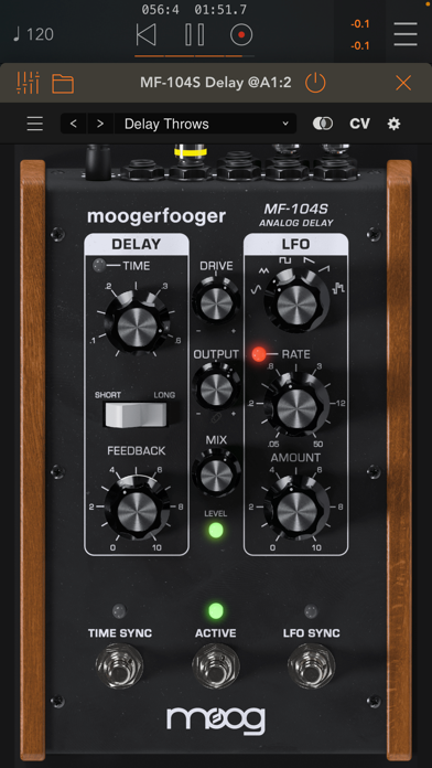 MF-104S Analog Delay screenshot 3