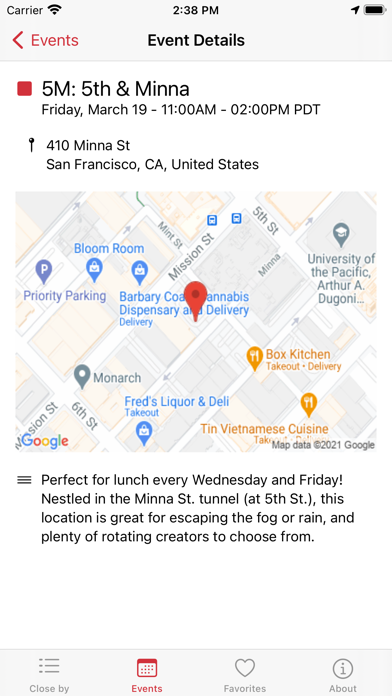 mFood™ - Food Truck Finder App screenshot 2
