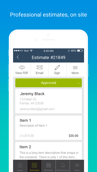 mHelpDesk screenshot 2