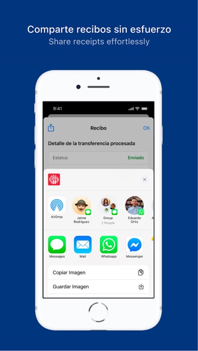 Mi Banco Mobile screenshot 1