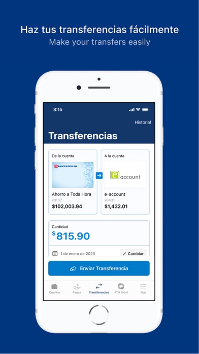 Mi Banco Mobile screenshot 4