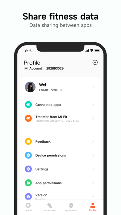 Mi Fitness (Xiaomi Wear Lite) screenshot 1