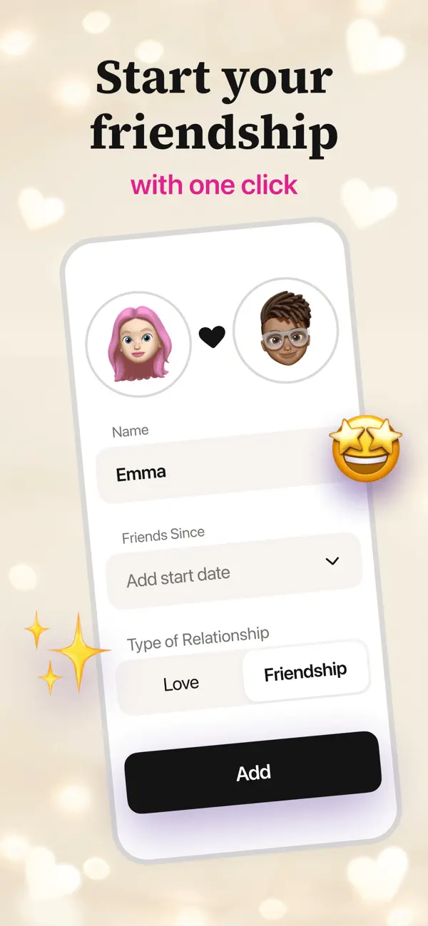 MiaLove - Relationship Tracker screenshot 4