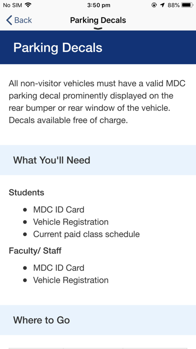 Miami Dade College - My MDC screenshot 1