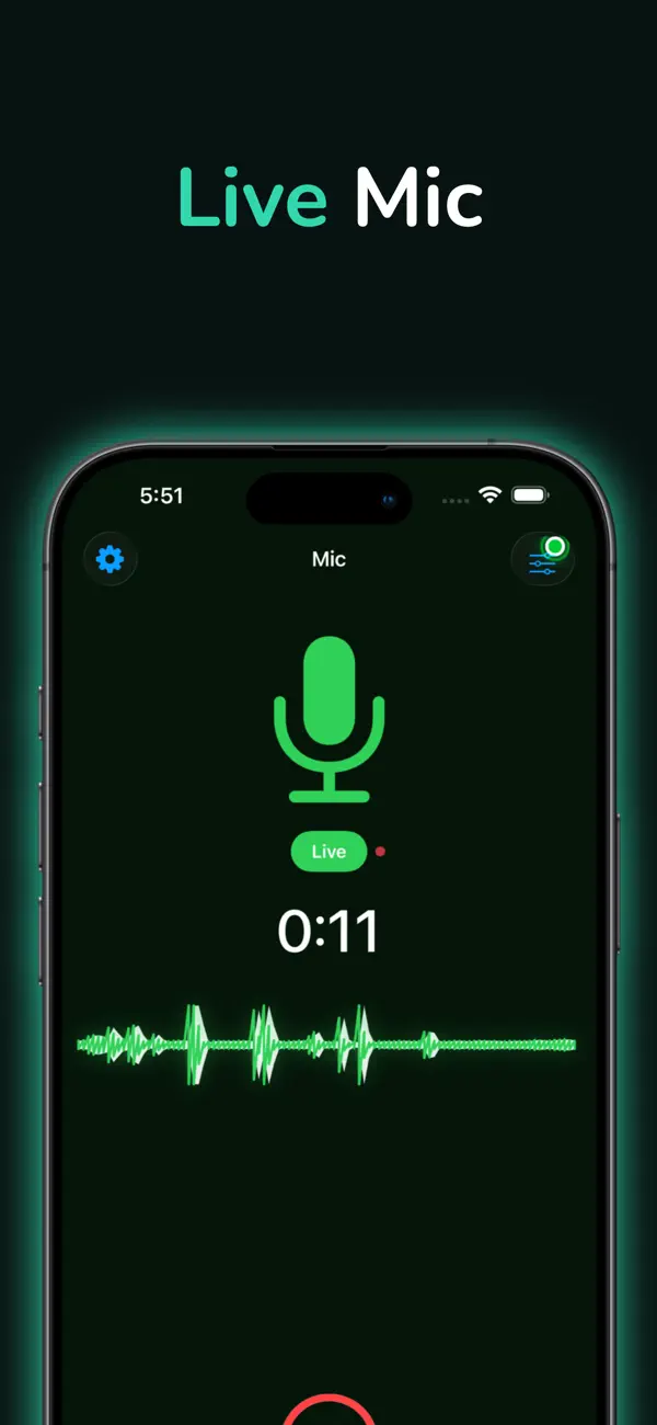 Mic to Speaker - Virtual Mic screenshot 5