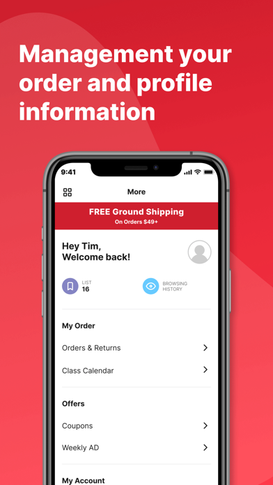Michaels Stores screenshot 1