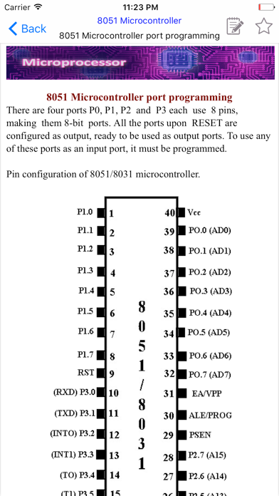 Microprocessor screenshot 3