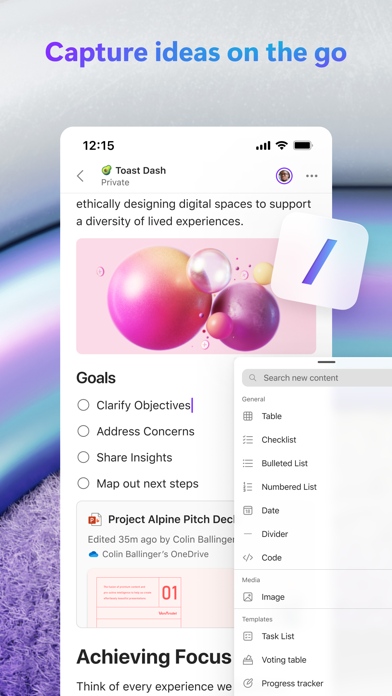Microsoft Loop screenshot 2