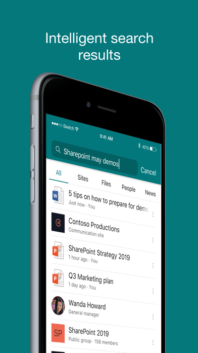 Microsoft SharePoint screenshot 4
