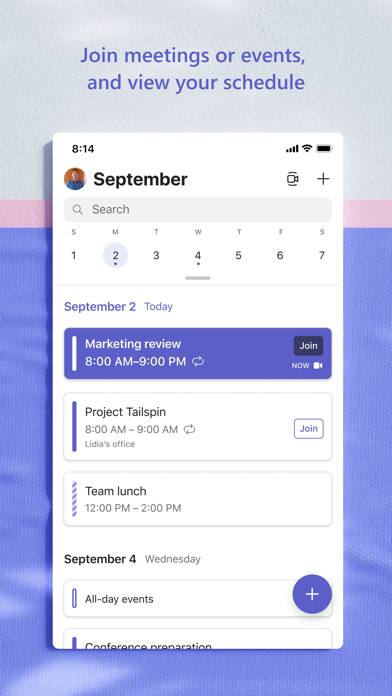 Microsoft Teams screenshot 1