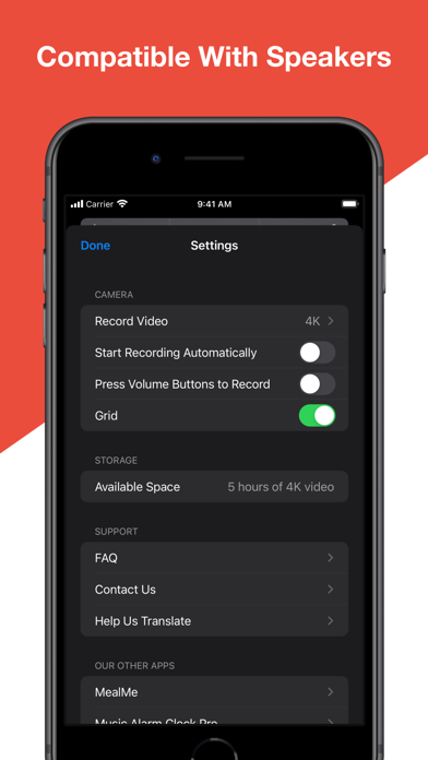Mideo: Record Video With Music screenshot 1