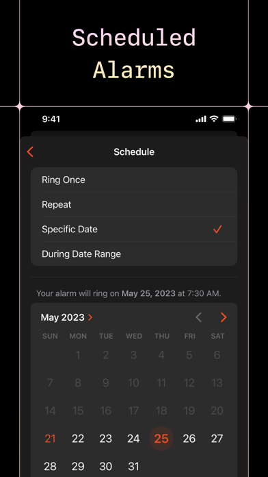 Midnight Alarm Clock screenshot 1