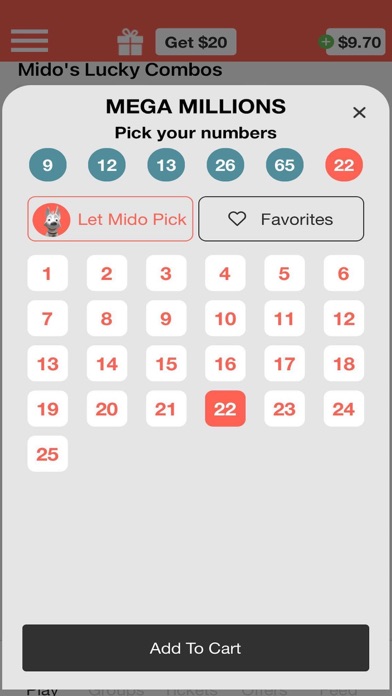 MidoLotto: Play the Lottery screenshot 5