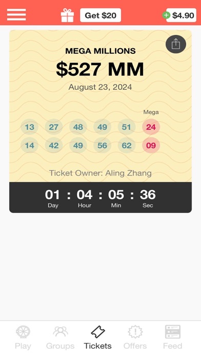 MidoLotto: Play the Lottery screenshot 2