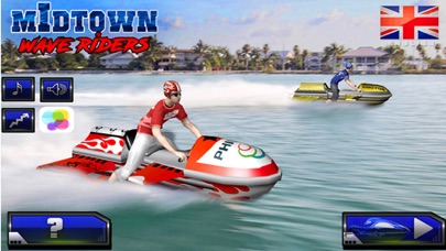 MidTown Wave Riders - Free 3D Jet Ski Racing Game screenshot 5