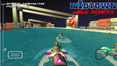 MidTown Wave Riders - Free 3D Jet Ski Racing Game screenshot 4