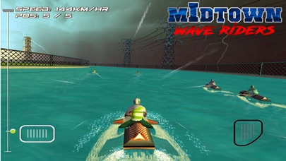 MidTown Wave Riders - Free 3D Jet Ski Racing Game screenshot 1