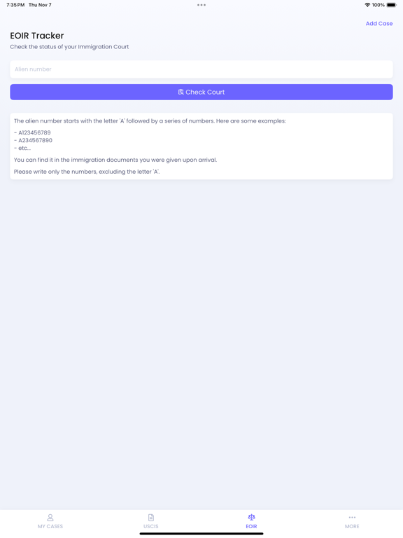 MigraConnect Case Tracker screenshot 3