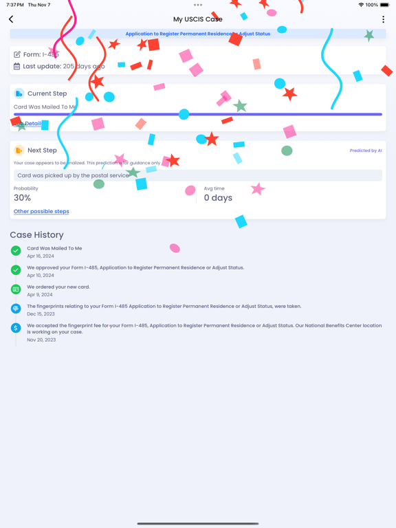 MigraConnect Case Tracker screenshot 2