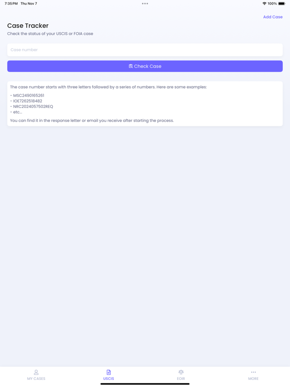 MigraConnect Case Tracker screenshot 4