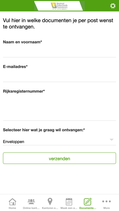 Mijn NZVL screenshot 1