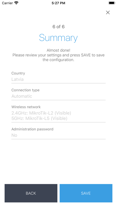 MikroTik screenshot 1