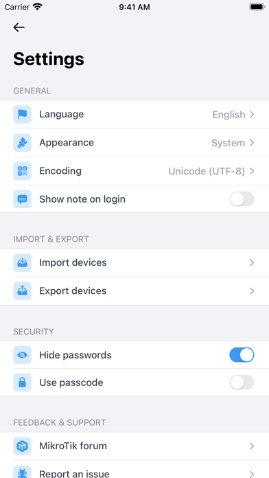 MikroTik screenshot 4