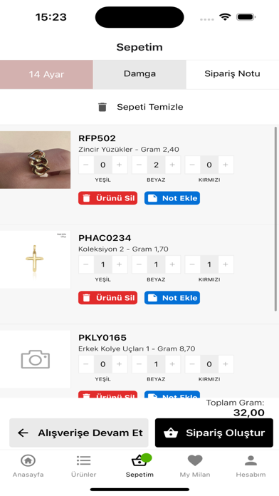 Milan Jewellery screenshot 2
