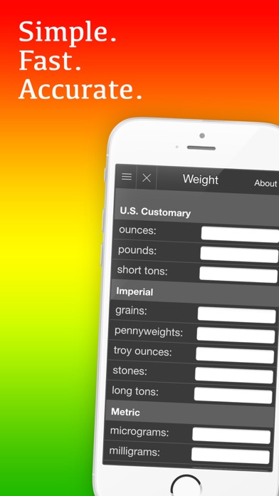 Mila's Weight Converter screenshot 5