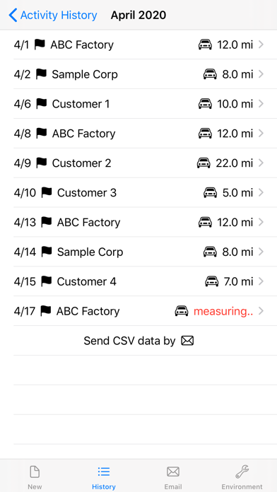 Mile Note: Car Odometer Report screenshot 2