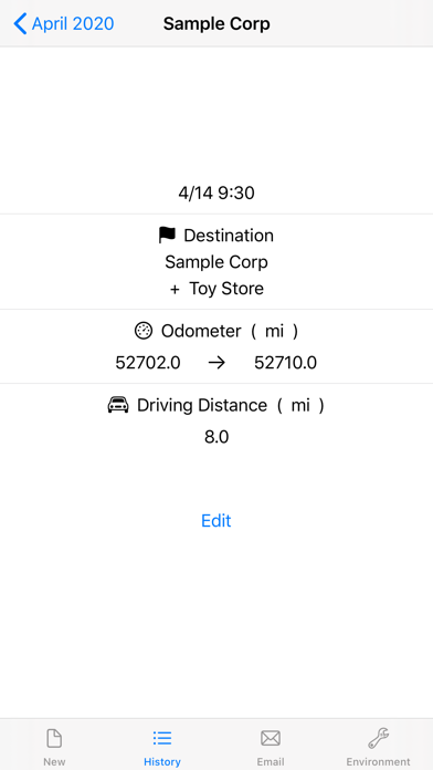 Mile Note: Car Odometer Report screenshot 1