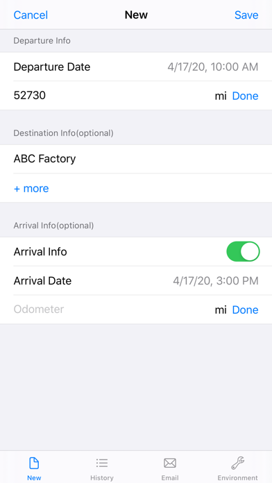 Mile Note: Car Odometer Report screenshot 3