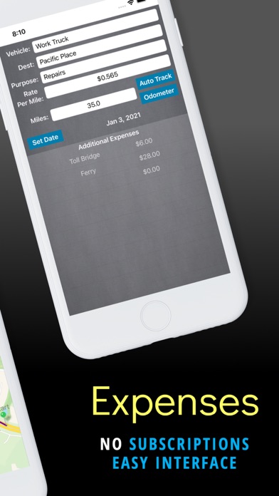Mileage Expense Log & Tracker screenshot 3