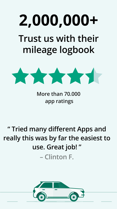 Mileage Tracker by Driversnote screenshot 1