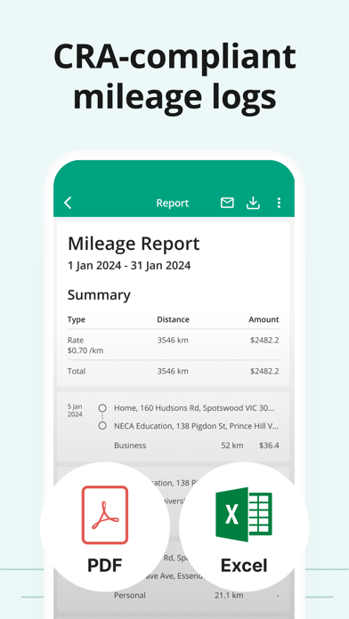 Mileage Tracker by Driversnote screenshot 3
