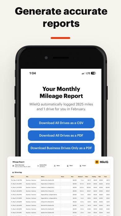 MileIQ: Mileage Tracker & Log screenshot 1