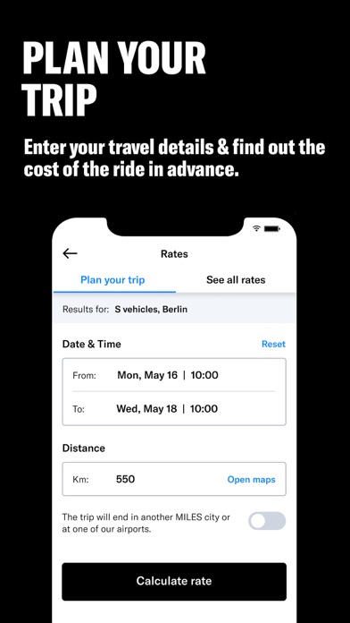 MILES Car & Van Sharing screenshot 5