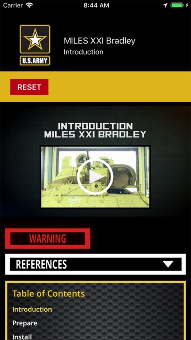 MILES XXI Bradley screenshot 1