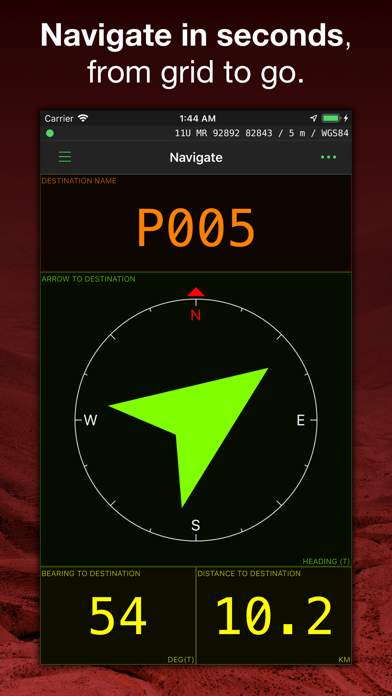 MilGPS screenshot 3