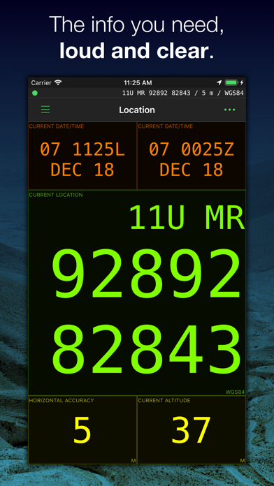 MilGPS screenshot 4