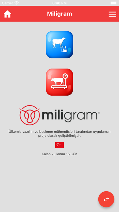 Miligram Sürü Yönetim Programı screenshot 4