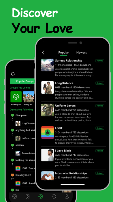 Military Dating App - MD Date screenshot 1